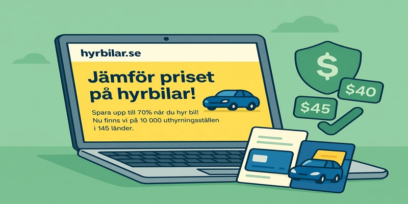 Jämför hyrbilspriser